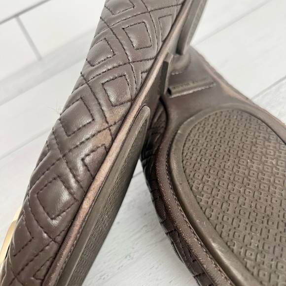 Tory Burch Quilted Minnie Flat Size 9 - Picture 7 of 7